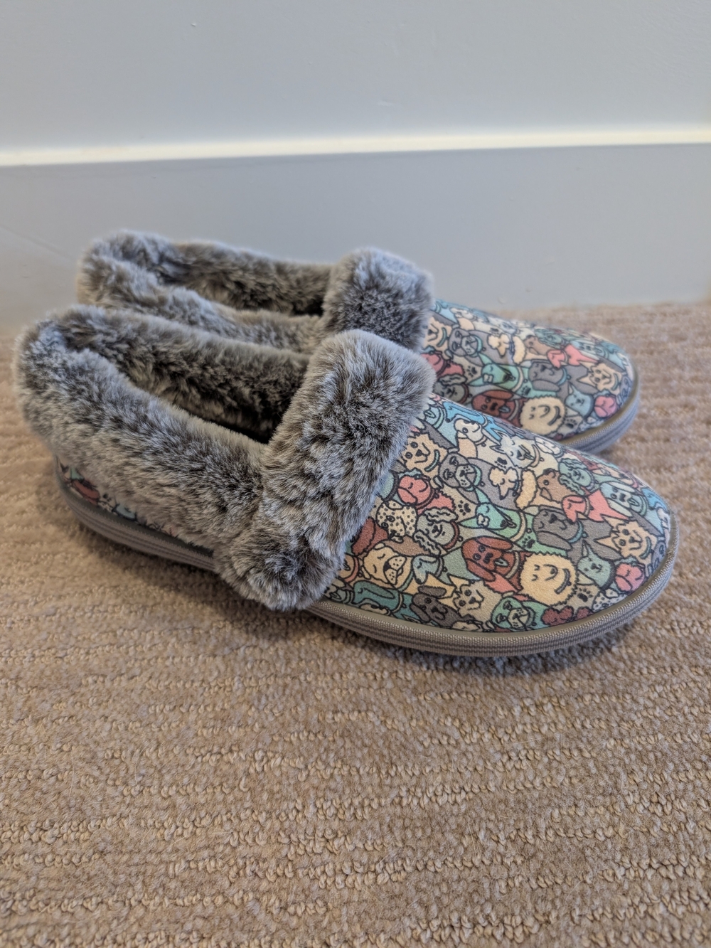 Women's Bob's Dog Print Slippers
